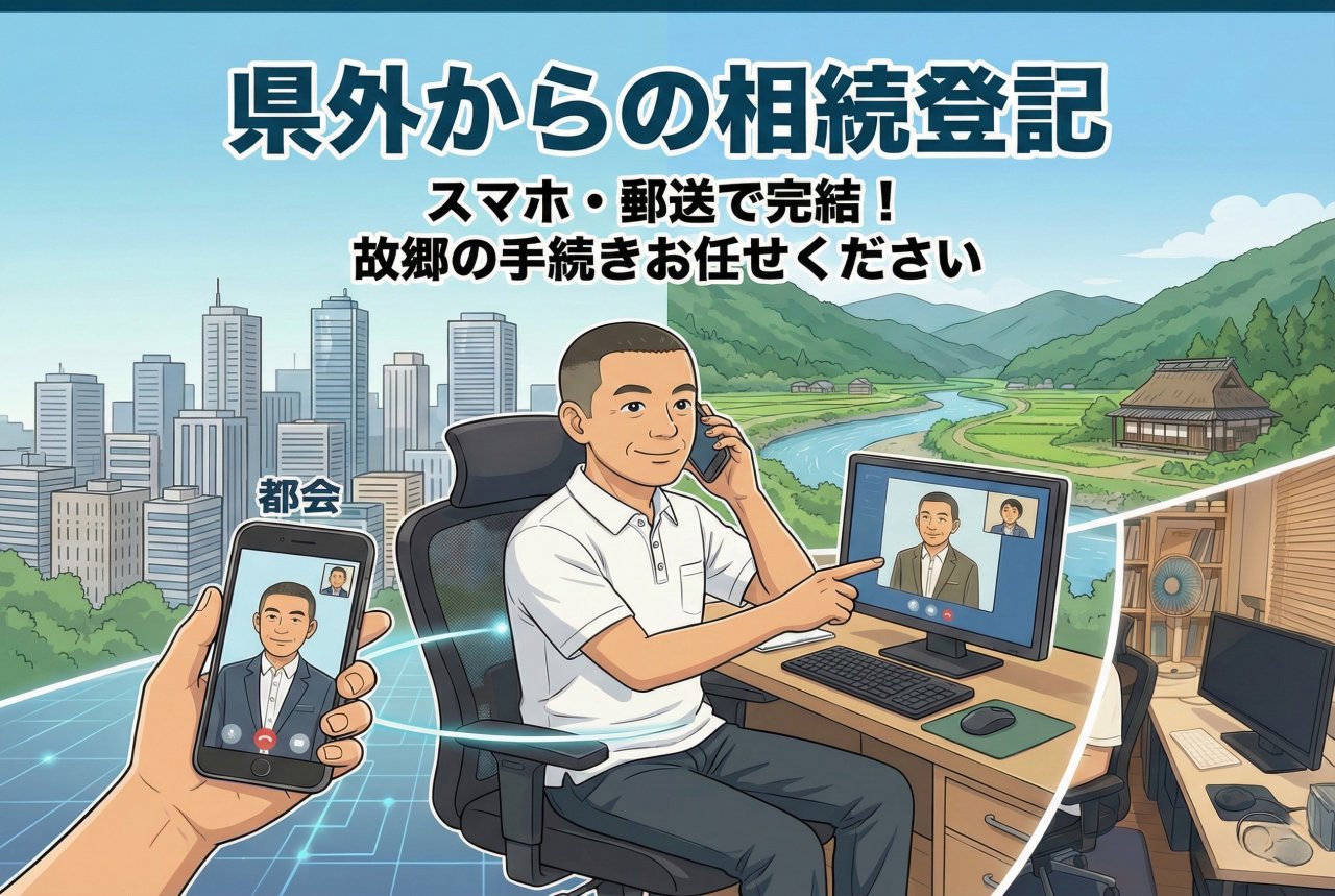 県外からの相続登記
